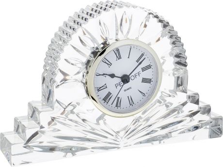 Настольные часы Crystal Bohemia, БПХ449, 19 х 19 х 7 см