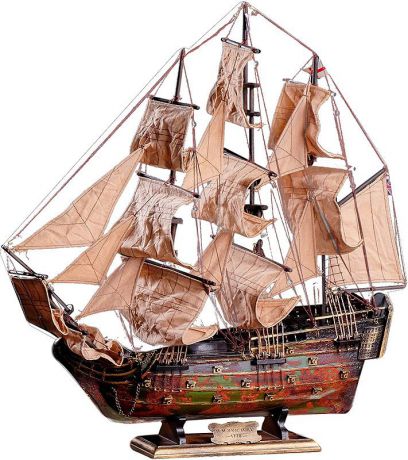 Корабль сувенирный H.M.S Victory, 2819016, бежевый, коричневый, 57 х 12 х 58 см