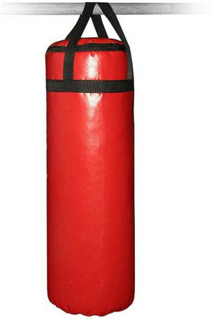 Боксерский мешок Indigo, на стропе, SM-232, красный, 10 кг