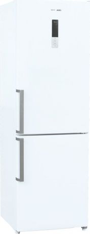 Холодильник Shivaki BMR-1852DNFW, двухкамерный, белый