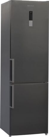 Холодильник Shivaki BMR-2018DNFX, двухкамерный, нержавеющая сталь