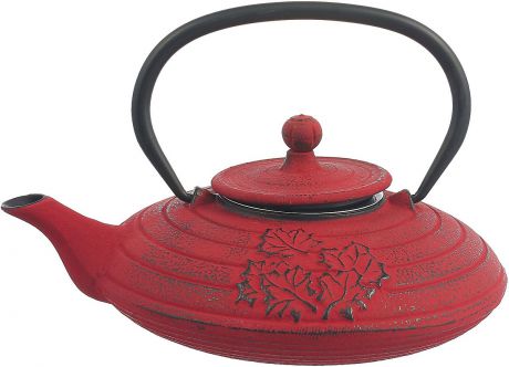 Чайник заварочный Gutenberg Пекинская осень, 007807, красный, 800 мл