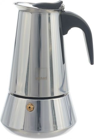 Кофеварка гейзерная Gutenberg Inox, EXP006, серый металлик, на 6 чашек
