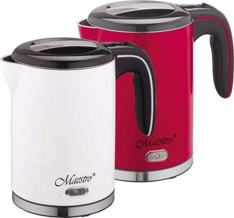 Электрический чайник Maestro, MR-030, белый, красный