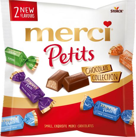 Конфеты Merci Petits "Шоколадная коллекция", 125 г