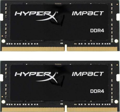 Модуль оперативной памяти HyperX Impact DDR4 SODIMM, HX424S14IB2K2/16, черный