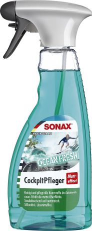 Очиститель салона Sonax Матовый эффект Свежесть океана, 364241, 500 мл
