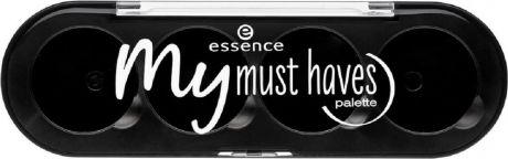 Палетка плоская Essence My Must haves, на 4 рефила