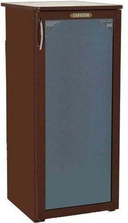 Холодильная витрина Саратов 501-01, однокамерная, коричневый