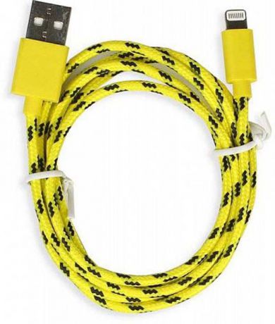 Дата-кабель Smartbuy iK-512n USB - 8-pin для Apple, желтый, 1,2 м