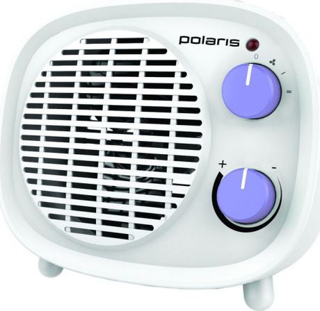 Тепловентилятор Polaris PFH 2062, белый, фиолетовый, 1800 Вт