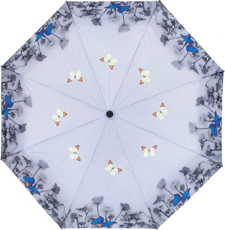 Зонт женский Labbra, A3-05-LT253, светло-серый