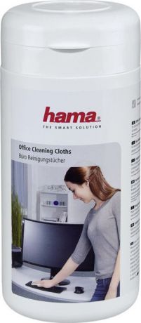 Салфетки влажные Hama Office Cleaning, 100 шт