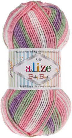 Пряжа Alize Baby Best Batik, 7722478, 7056 секционный, 100 г, 240 м, 5 шт