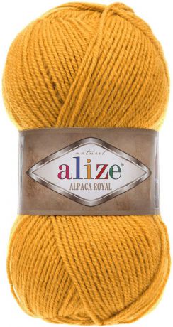 Пряжа Alize Alpaca Royal, 580479, 2 шафран, 100 г, 250 м, 5 шт