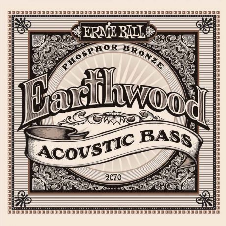 Струны для акустической гитары Ernie Ball Earthwood Phosphor Bronze Acoustic Bass (45-55-80-95), P02070