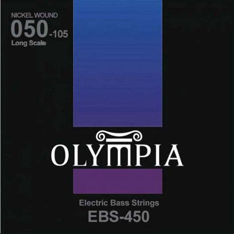 Струны для бас-гитары Olympia Nickel Wound (50-70-85-105), EBS450