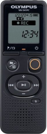 Диктофон цифровой Olympus VN-541PC + E39 Earphones, 4Gb, черный