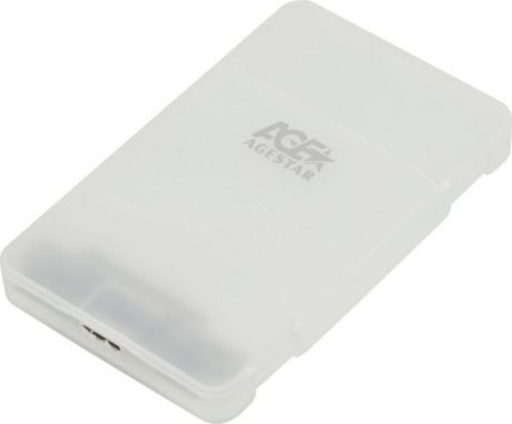 Внешний корпус для HDD/SSD AgeStar 31UBCP3, белый