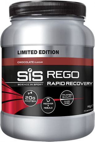 Энергетик восстановительный углеводно-белковый SiS REGO Rapid Recovery, шоколад, 1 кг
