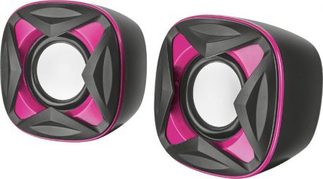 Компьютерная акустическая система Trust Xilo, черный, розовый