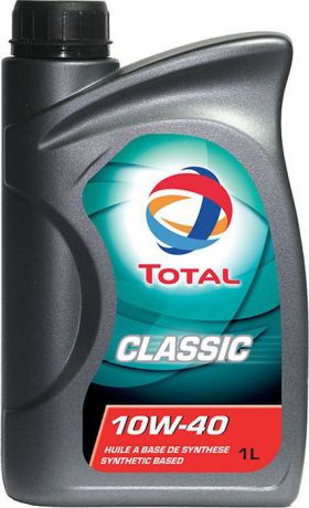 Моторное масло Total Classic 10W40, синтетическое, 1 л