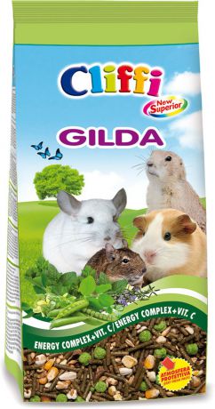 Корм сухой Cliffi Gilda Superior for Guinea Pigs, для грызунов, 900 г