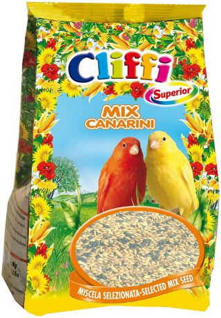 Корм сухой Cliffi Superior Mix Canaries, для канареек, 1000 г