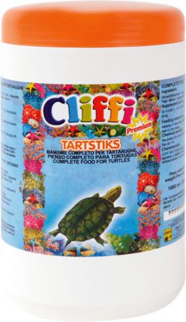 Корм сухой Cliffi Tartsticks Большие сушеные креветки, для черепах, 85 г