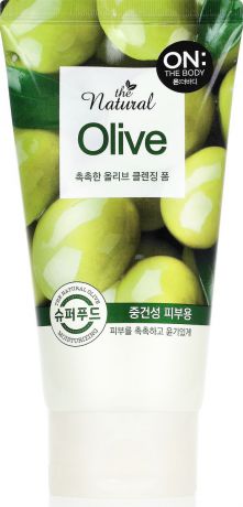 Пенка для умывания On The Body Natural Olive, с маслом оливы, 120 г