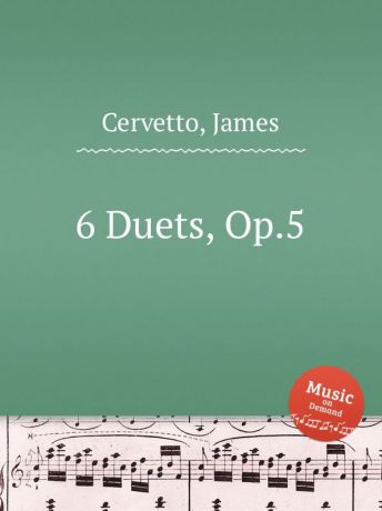 J. Cervetto 6 Duets, Op.5