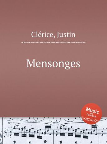 J. Clérice Mensonges