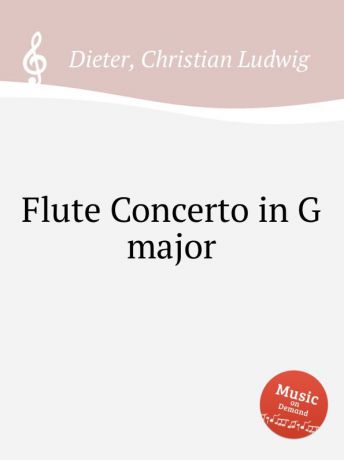 C.L. Dieter Flute Concerto in G major