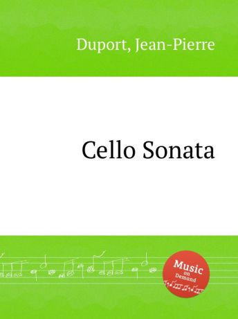 J.P. Duport Cello Sonata