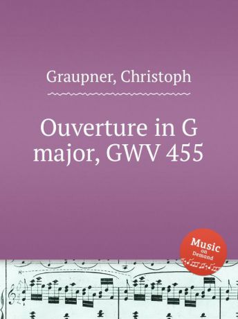 C. Graupner Ouverture in G major, GWV 455