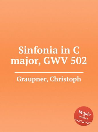 C. Graupner Sinfonia in C major, GWV 502