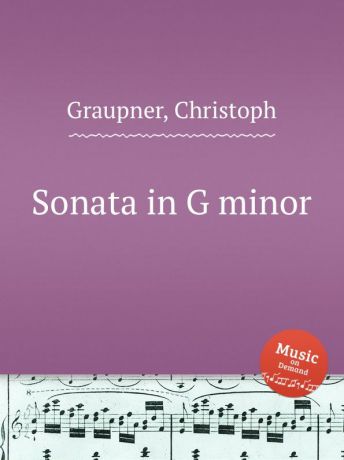 C. Graupner Sonata in G minor