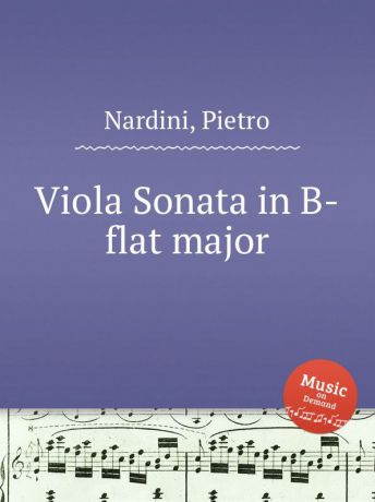 P. Nardini Viola Sonata in B-flat major