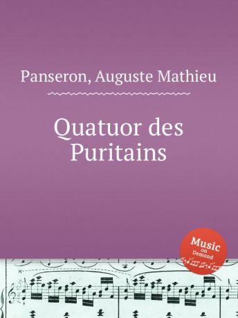 A.M. Panseron Quatuor des Puritains