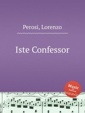 L. Perosi Iste Confessor