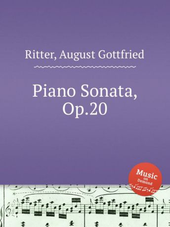 A.G. Ritter Piano Sonata, Op.20