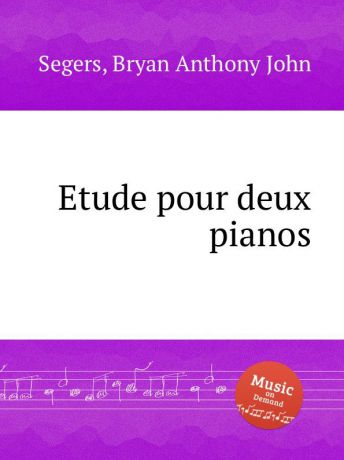 B.A.J. Segers Etude pour deux pianos