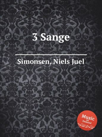 N.J. Simonsen 3 Sange