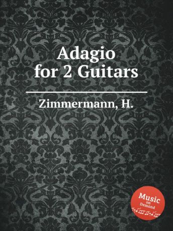 H. Zimmermann Adagio for 2 Guitars