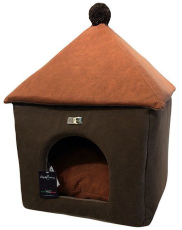 Домик для животных AntePrima (Италия) "DogBed", 45х45х60см., коричневый