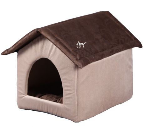Домик для животных JOY Дом со съемной крышей 53х41х39 для кошек
