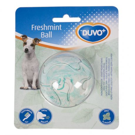 Мяч Duvo+ Freshmint резиновый с ароматом мяты,10132, 6,3 см