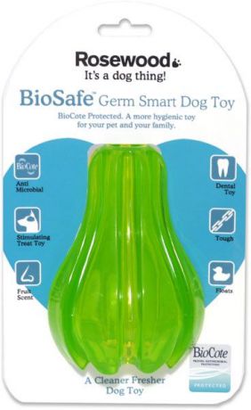 Игрушка Rosewood BioSafe Fruits Toy "Груша" для собак, 43009/RW, 14 см