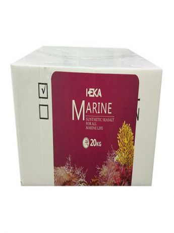 Средство для воды в аквариуме HEKA Соль Marine Coral (картонная коробка 20 кг)