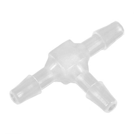 Krelong Plast T04P - T-образный пластиковый патрубок соединения шлангов с внутренним диаметром 4мм